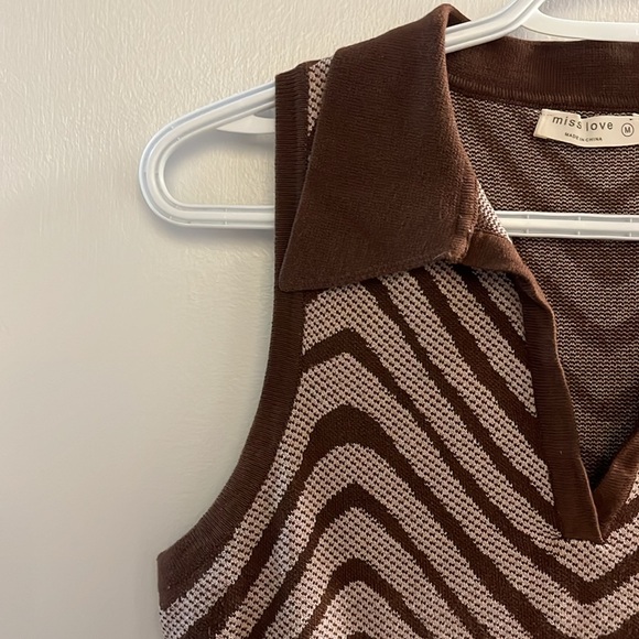 Retro medium sweater vest - Picture 4 of 5